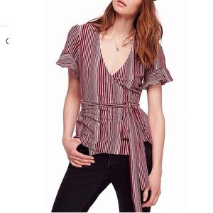 Free people wrap top
